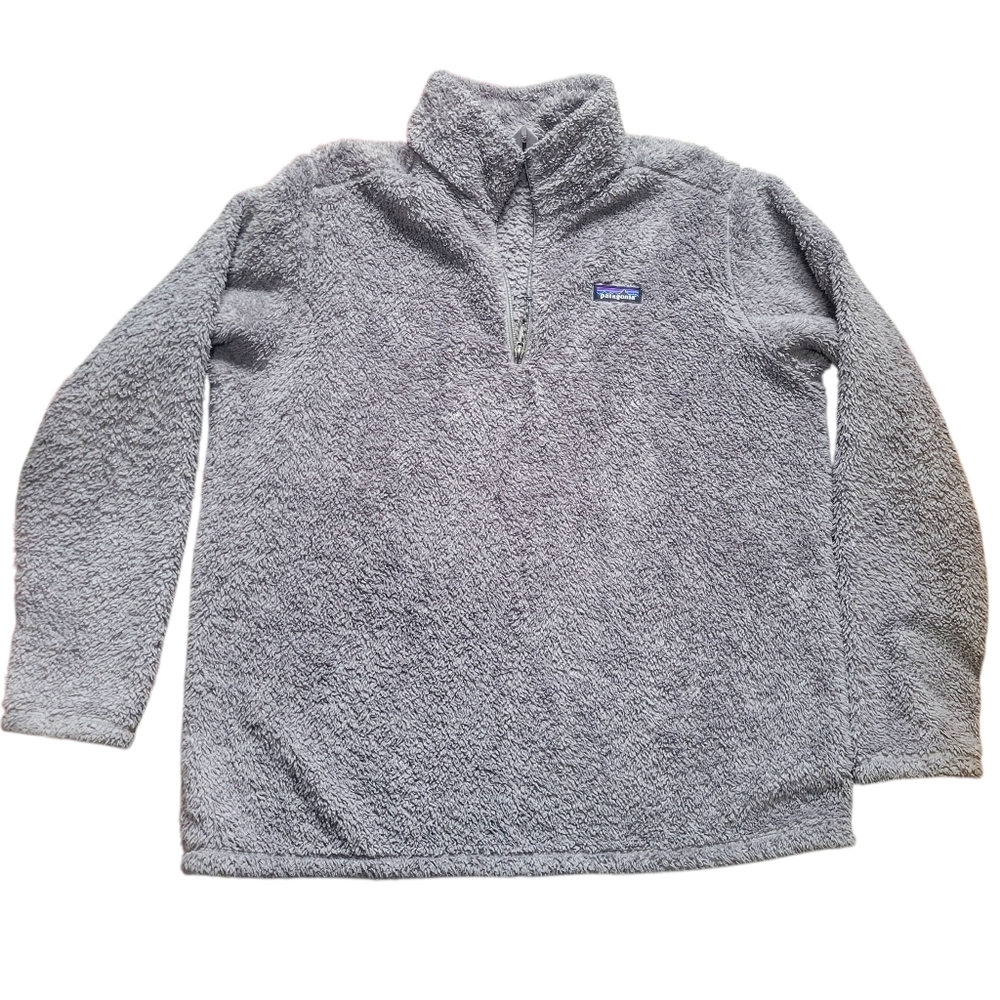 Patagonia // M's Los Gatos High Pile Pullover Fleece // XL // Salt Grey - Picture 2 of 8